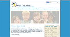 Desktop Screenshot of albancityschool.org.uk